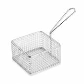 Корзинка для подачи снеков 9.5*9.5 см, металл, P.L. Proff Cuisine MCB-4SN (HONRI) Корзинка для подачи снеков 9.5*9.5 см, металл, P.L. Proff Cuisine MCB-4SN (HONRI)