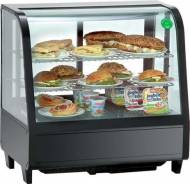 Витрина холодильная настольная  3-ярусная 100л Koreco RTW100Lblack 9036