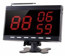 iBells-103 табло вызова на три двузначных номера, цвет белый, черный iBells-103 табло вызова на три двузначных номера, цвет белый, черный