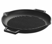 Сковорода-гриль 300мм чугун две ручки носики ECO LAVA    LV ECO GT 30 T5