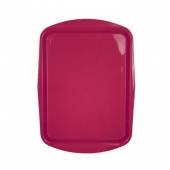 Поднос прямоугольный 49х36см вишневый полипропилен особо прочный [HORNA RED130205]
