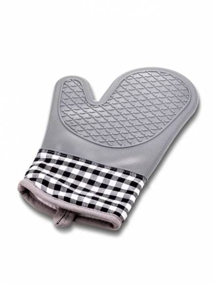 Рукавица термостойкая с 1-м выделенн. пальцем 30*18 см (от - 30 до +240°С) силикон 76311