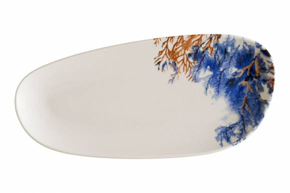 Блюдо для подачи 360*160 мм Аквелис, форма Ваго Bonna F-AER2VAO36DT Блюдо для подачи 360*160 мм Аквелис, форма Ваго Bonna F-AER2VAO36DT