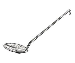 Шумовка 250мм сетчатая нерж. MGSteel WS10.