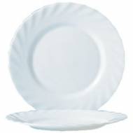 Тарелка плоская обеденная 250мм Norma Romantic опаловое стекло