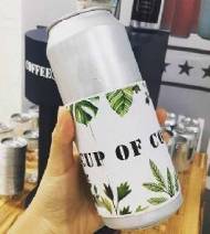 Банка алюминиевая 330мл с крышкой для укупорки напитков 200шт./уп