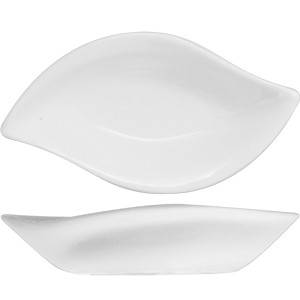 Салатник-лист 400мл H=36 L=263 B=160мм «Кунстверк» A4021 /1/36/