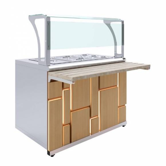 Мармит вторых блюд паровой Megapolis Luxstahl МВП (С)-1200 Premium Мармит вторых блюд паровой Megapolis Luxstahl МВП (С)-1200 Premium