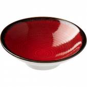 Соусник «Джаспер»; фарфор; D=88, H=26мм; белый, красный T8601550