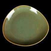 Тарелка фигурная 210мм  Corone Primavera зеленый фк2208