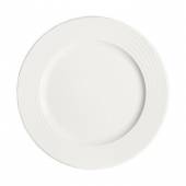 Тарелка 300 мм фарфор White Loop Bonna LOP30DZ узкая полоска b