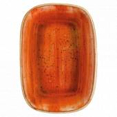 Блюдо прямоугольное 12х8,5см фарфор Gourmet Aura Terracota Bonna /12/ ATC GRM 12 DKY Блюдо прямоугольное 12х8,5см фарфор Gourmet Aura Terracota Bonna /12/ ATC GRM 12 DKY
