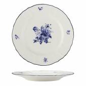Тарелка десертная 16 см Blue Flower P.L. Proff Cuisine NY-YQA4706-S-6.5X6 /6/
