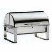 Мармит сервировочный Economy Basic GN1/1 WMF Hotel нерж.сталь хромированная, крышка 1/2-Roll-Top