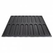 Лист для выпечки хот-догов 273*62 мм 530*325 с антипригарным покрытием