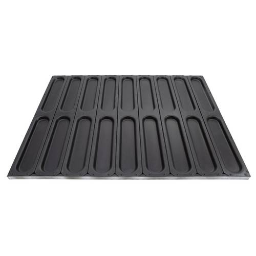 Лист для выпечки хот-догов 273*62 мм 530*325 с антипригарным покрытием