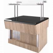 Прилавок холодильный Refettorio (шведский стол островной) RС52S с охлаждаемой кварц.поверхностью