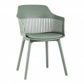 Стул Crocus с подушкой серо-зеленый /2/