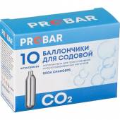 Баллончики для сифона для газирования воды (CO2) 10 шт/уп Пробар 02140705