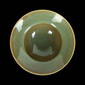 Тарелка для пасты 195мм  Corone Primavera зеленый фк2212