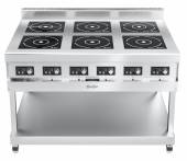 Плита индукционная 6-х конфорочная Abat КИП-69П-5,0-01 серия 900