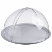 Поднос сервировочный d=38,5 см. поликарбонат, белый, с крышкой Roll-Top GP 79322