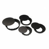 Форма для выпечки съемное дно D=120 H=20 L=120 B=120мм Paderno сталь+антипри.покрыт. 47758-12