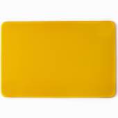 Доска разделочная 450x300x11мм. п/п желтая поверхность шагрень MGprof 1710 Доска разделочная 450x300x11мм. п/п желтая поверхность шагрень MGprof 1710