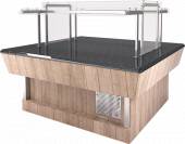 Прилавок нейтральный Refettorio (шведский стол сдвоенный) RN42S2 каменная столешница