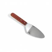 Лопатка для пиццы 28 см. изогнутая раб.часть 15*7,5 см. нерж., с дерев. ручкой MGsteel 70543