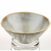 Салатник «Агава» ZA0102-7-m; фарфор; 0, 7л; D=170, H=75мм; матовый, зелен.