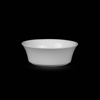 Салатник 450мл 140мм Corone Simplice фарфор белый LQ-QK15019B фк037 Салатник 450мл 140мм Corone Simplice фарфор белый LQ-QK15019B фк037