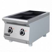 Плита электрическая настольная 2 конфорки МХМ ПЭ27Н