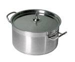 Кастрюля нерж.  7л Luxstahl кт141 (d=25,5см h=16см)