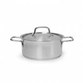 Кастрюля нерж.  2л Luxstahl кт3154 (d=19см h=8см)