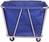 Тележка для прачечной ТП24.2 ОЛДАК нерж мешок 360л, г/п 150кг