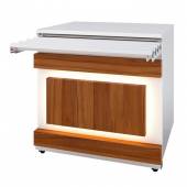 Прилавок нейтральный Eco Wood Luxstahl ПН-900 Premium