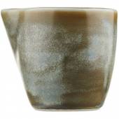 Сливочник «Агава» ZA0058-m; фарфор; 90мл; матовый, зелен.