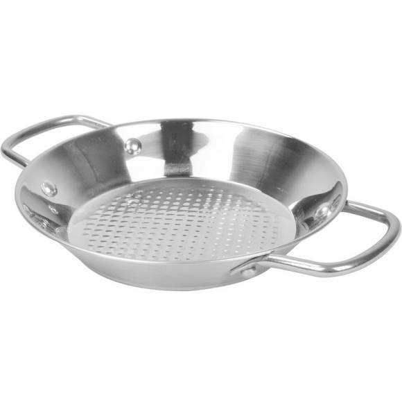 Сковорода для морепродуктов 200х35 нерж. сталь, индукция Maco X2891