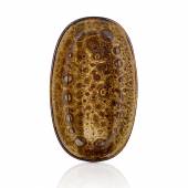 Блюдо овальное 190мм фарфор Cowry Yellow By Bone CW-YL-ZT-19-OV /6/