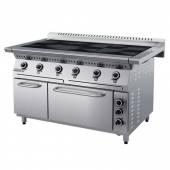 Плита электрическая с жарочным шкафом 6 конфорок МХМ ПЭ69Ж-02