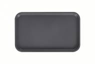 Поднос прямоугольный 53х33см серый  1737 мки120 /10/ Поднос прямоугольный 53х33см серый  1737 мки120 /10/