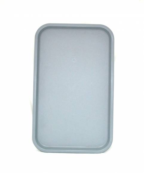 Поднос прямоугольный 53х33см серый  1737 мки120 /10/