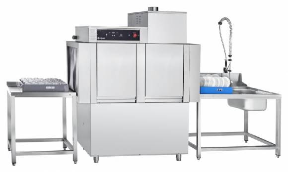 Посудомоечная машина туннельного типа Абат МПТ-1700-01 (теплообменник) справа-налево