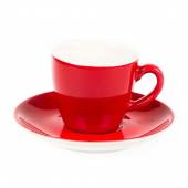 Кофейная пара 80мл красный цвет Barista  P.L. 4626/4627 (red) /6/