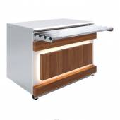Прилавок нейтральный Eco Wood Luxstahl ПН-1200 Premium