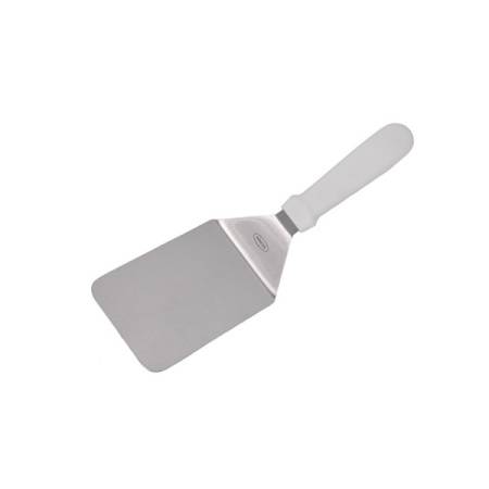 Лопатка 30 см. изогнутая раб.часть 15*9,5 см. нерж. широкая с пласт. ручкой MGsteel /1/ АКЦИЯ