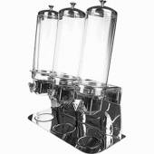 Диспенсер д/мюсли тройной 4л*3 Диспенсер д/мюсли тройной 4л*3