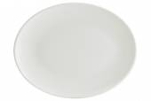 Блюдо овальное 250х190 мм фарфор White Loop Bonna LOPMOV25OV узкая полоска b