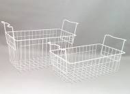 Корзина большая 445x230x220мм для ларя Снеж со стеклянной крышкой